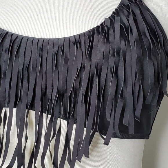 Victoria Secret Fringe Halter Bikini Top - Picture 2 of 6